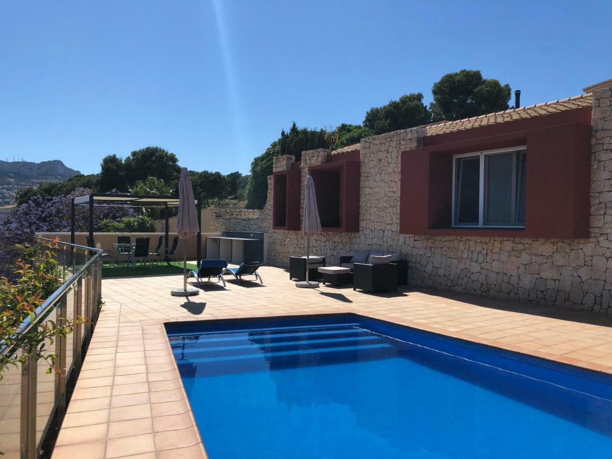 Villa Manzanera Calpe Bagian luar foto